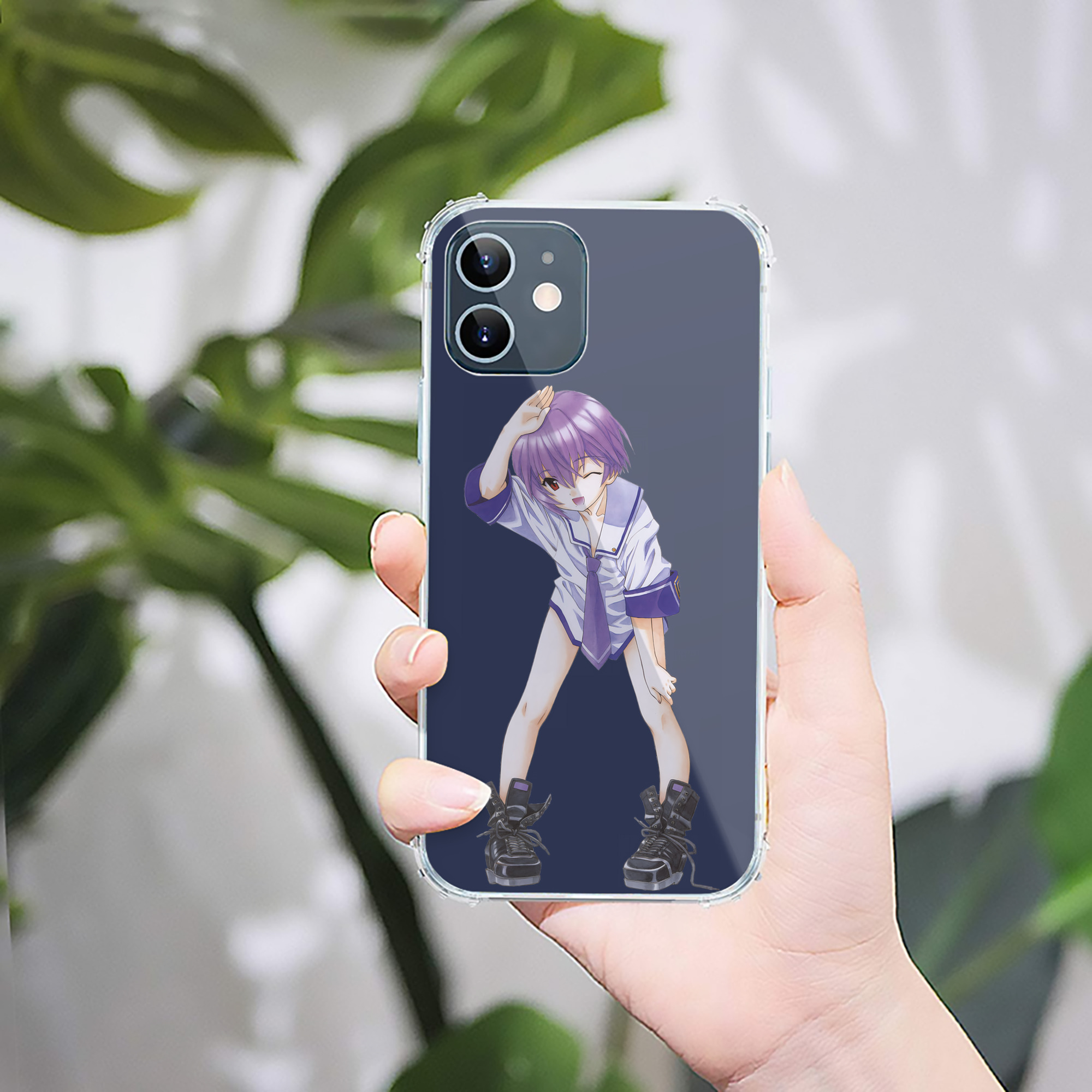 （画像用） EVA 新世紀エヴァンゲリオン 【iPhone 12シリーズ対応】透明スマホケース（クリアソフトケース）